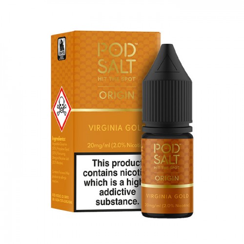 Pod Salt Origin Virginia Gold 10ml Nicotine S...