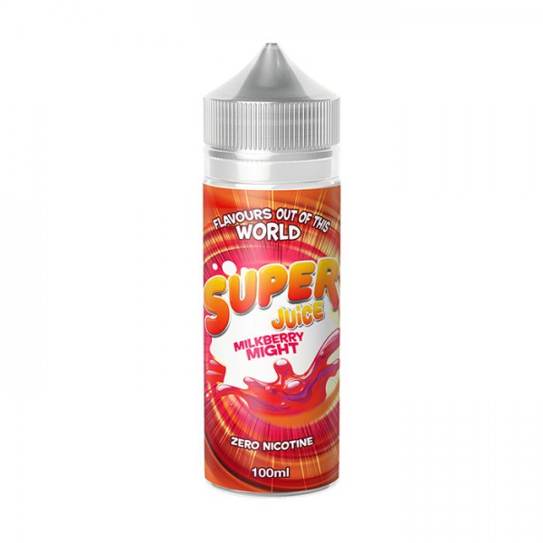 Super Juice Milkberry Might 100ml Shortfill E-Liquid