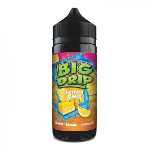 Doozy Vape Big Drip - Lemon Cake 100ml Short ...