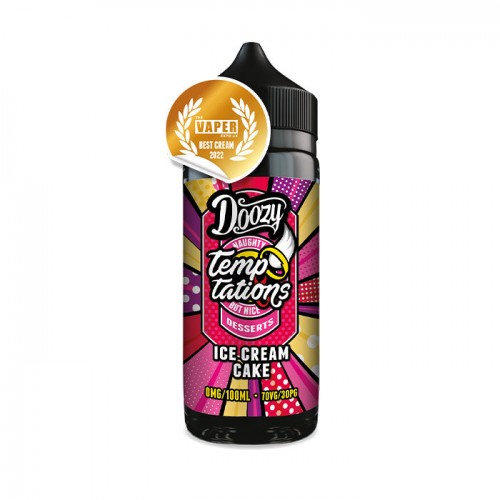 Doozy Vape Temptations Ice Cream Cake 100ml S...