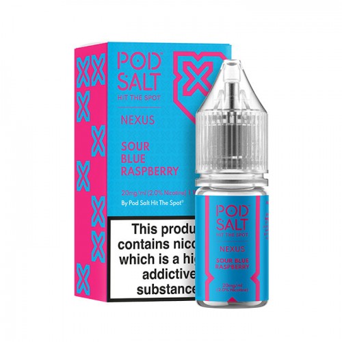 Nexus Sour Blue Raspberry 10ml Nicotine Salt ...