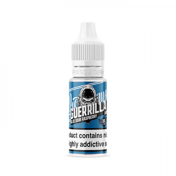 Wick Liquor Guerrilla Bar Blue Sour Raspberry 10ml Nic Salt E-Liquid