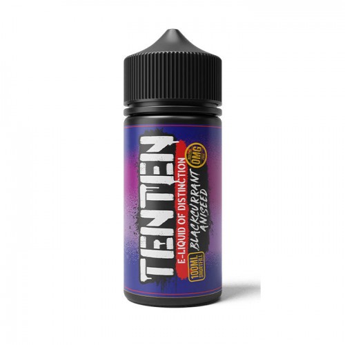 TENTEN Blackcurrant Aniseed 100ml Shortfill E...