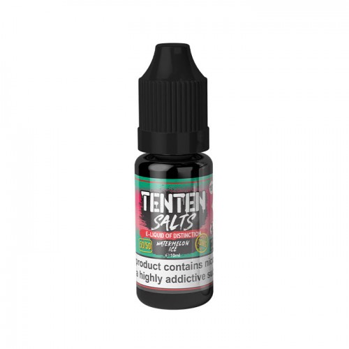 TENTEN Watermelon Ice 10ml Nic Salt E-Liquid