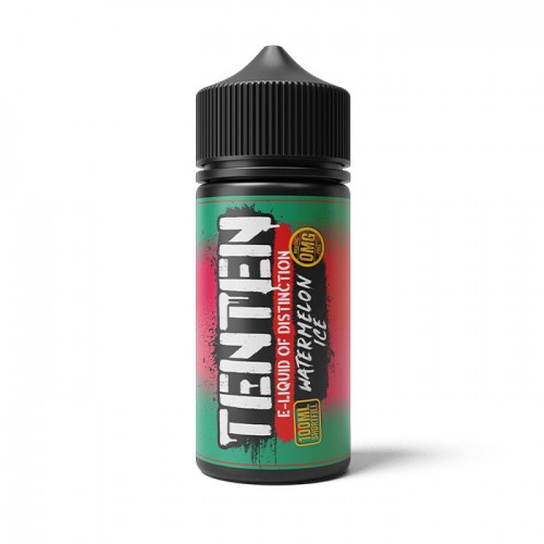 TENTEN Watermelon Ice 100ml Shortfill E-Liqui...