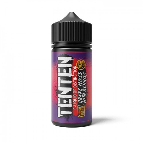 TENTEN Grape mixed with Berries 100ml Shortfi...