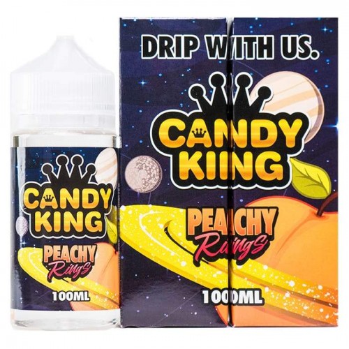 Candy King - Peachy Rings 100ml Short Fill E-...