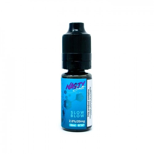 Nasty Salt - Slow Blow Nicotine Salt 10ml E-L...