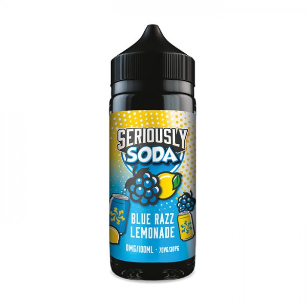 Seriously Soda Blue Razz Lemonade 100ml Shortfill E-Liquid