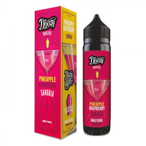 Doozy Cocktail - Pineapple Raspberry Sangria 50ml Short Fill E-Liquid