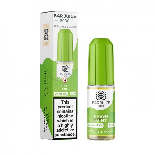 Bar Juice Fresh Mint 10ml Nicotine Salt E-Liq...