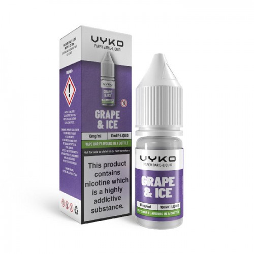 VYKO Bar Grape & Ice 10ml Nicotine Salt E...