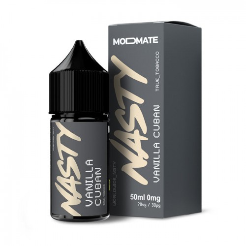 Nasty Juice ModMate Vanilla Cuban 50ml Shortf...