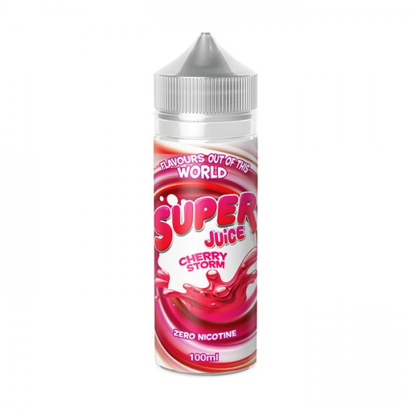 Super Juice Cherry Storm 100ml Shortfill E-Liquid