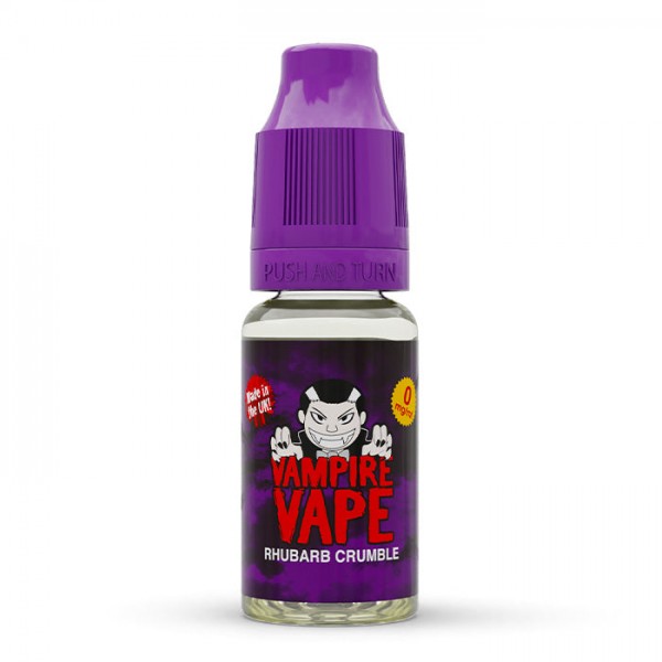 Vampire Vape Rhubarb Crumble 10ml E-Liquid