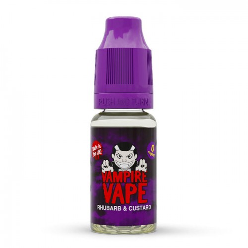 Vampire Vape Rhubarb & Custard 10ml E-Liq...