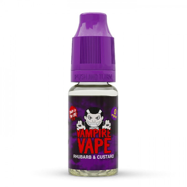 Vampire Vape Rhubarb & Custard 10ml E-Liquid