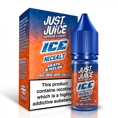 Just Juice Ice Range Grape & Melon 10ml N...