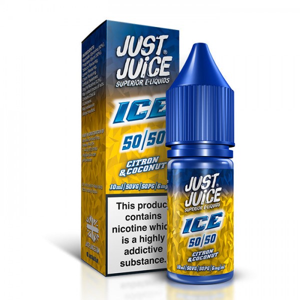 Just Juice Ice Range Citron & Coconut 10ml E-Liquid