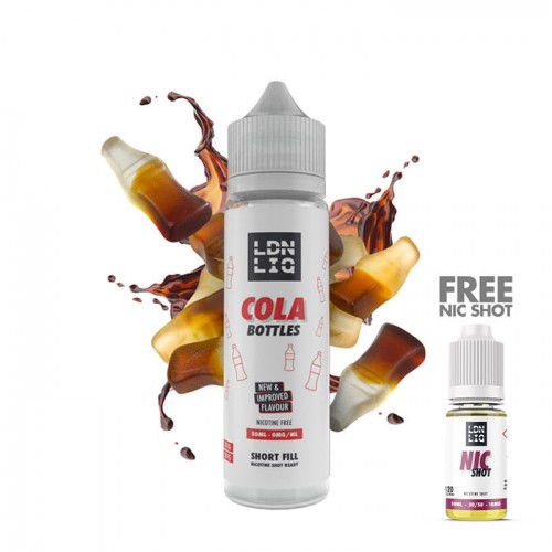 LDN LIQ Cola Bottles 50ml Short Fill E-Liquid