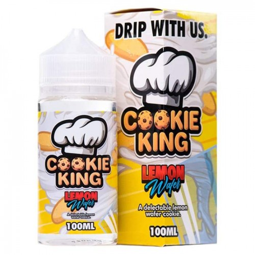 Cookie King - Lemon Wafer 100ml Short Fill E-...