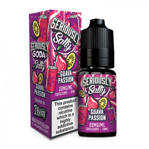 Seriously Salty Soda Guava Passion 10ml Nicot...