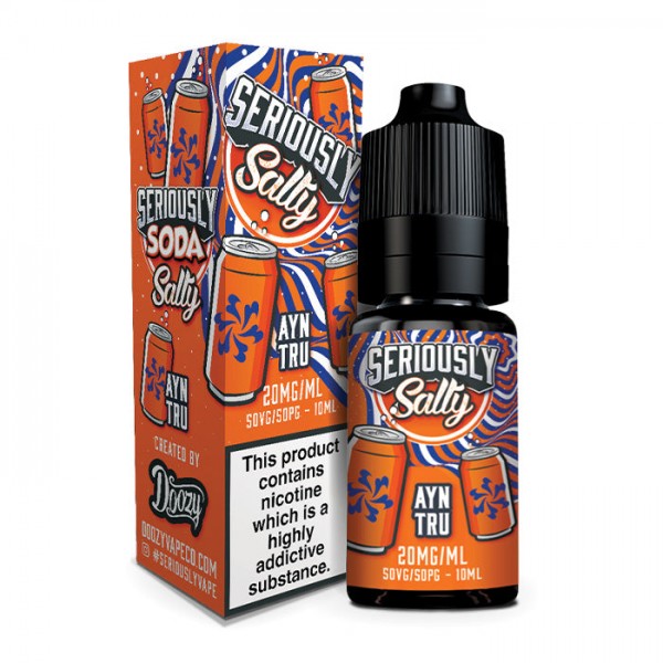 Seriously Salty Soda Ayn Tru 10ml Nicotine Salt E-Liquid