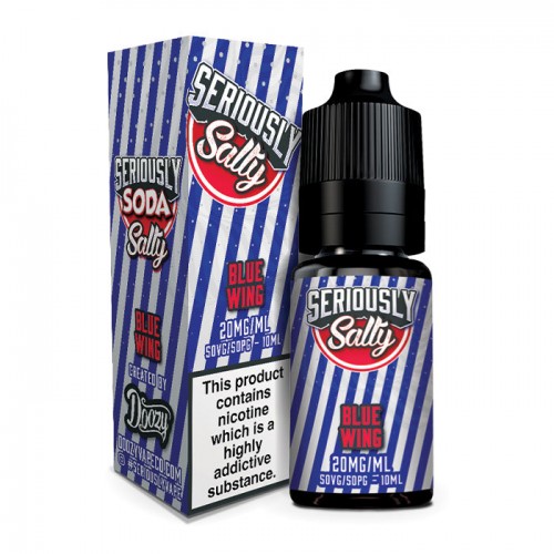 Seriously Salty Soda Blue Wing 10ml Nicotine ...