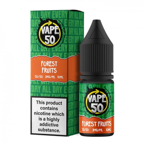 Vape 50 Forest Fruits 10ml E-Liquid