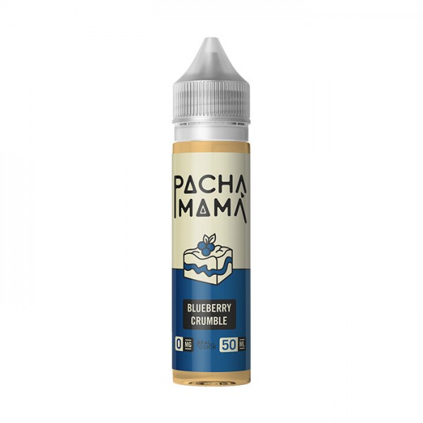 Pachamama Blueberry Crumble 50ml Shortfill E-Liquid