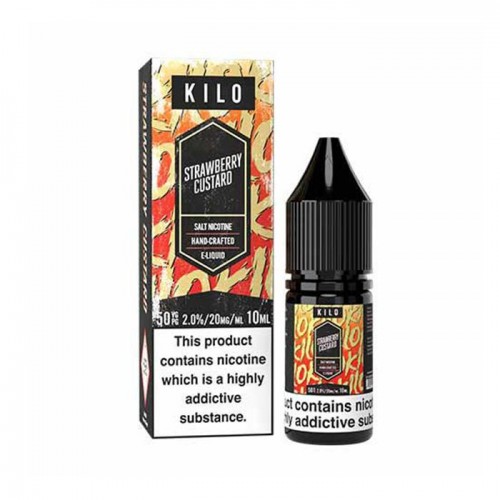 Kilo Salts Strawberry Custard