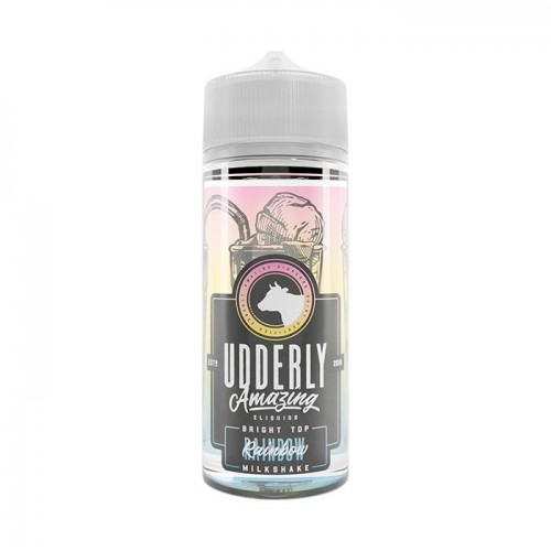 Udderly Amazing Range 100ml Rainbow Milkshake