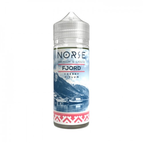 Norse Fjord Cherry Plum 100ml Shortfill E-Liq...