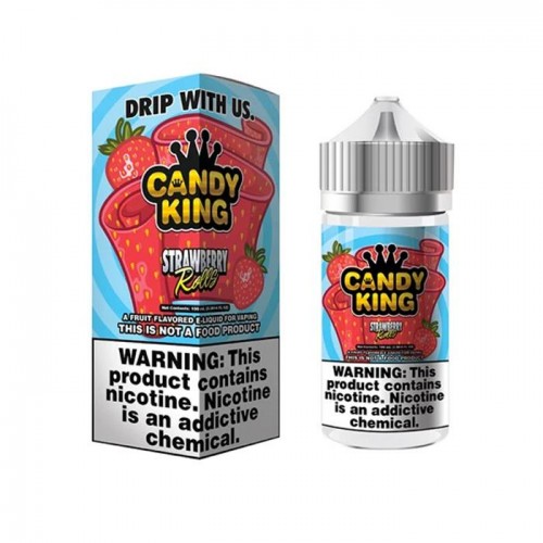 Candy King Strawberry Roll 100ml Short Fill E...