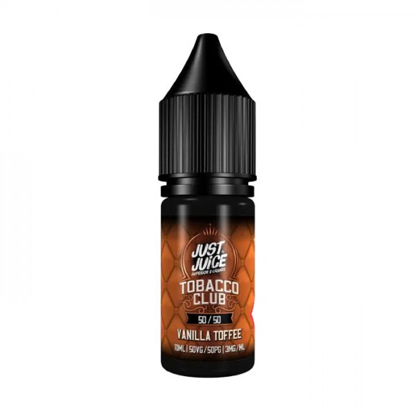 Just Juice Tobacco Club Vanilla Toffee 10ml E-Liquid