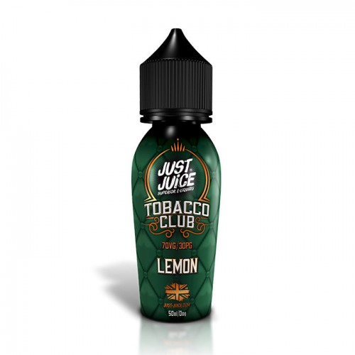 Just Juice Tobacco Club Lemon 50ml Shortfill ...