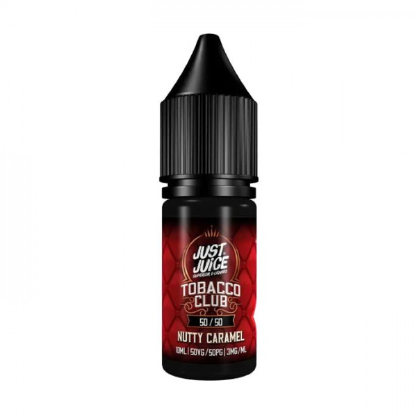 Just Juice Tobacco Club Nutty Caramel 10ml E-Liquid