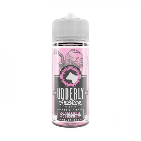 Udderly Amazing Range 100ml Bubblegum Milkshake