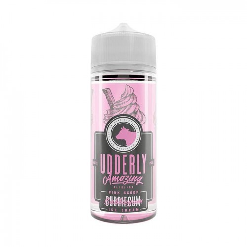 Udderly Amazing Range 100ml Bubblegum Ice Cre...