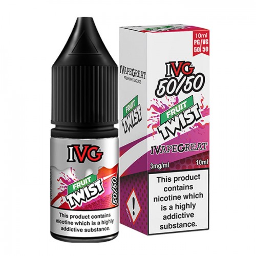 IVG 50/50 Fruit Twist 10ml E-Liquid