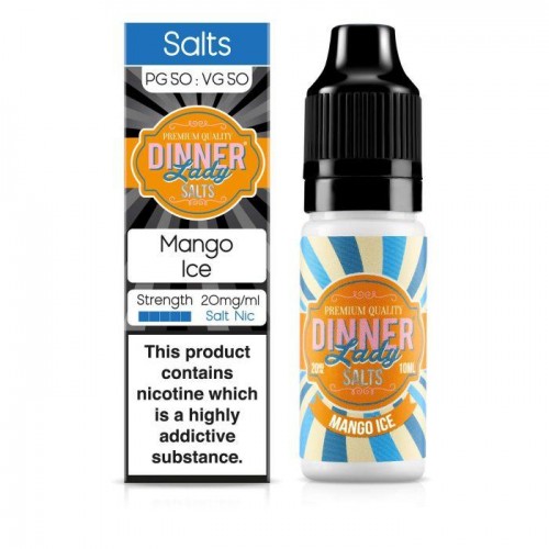 Dinner Lady - Mango Ice 10ml Salt Nic E-Liqui...