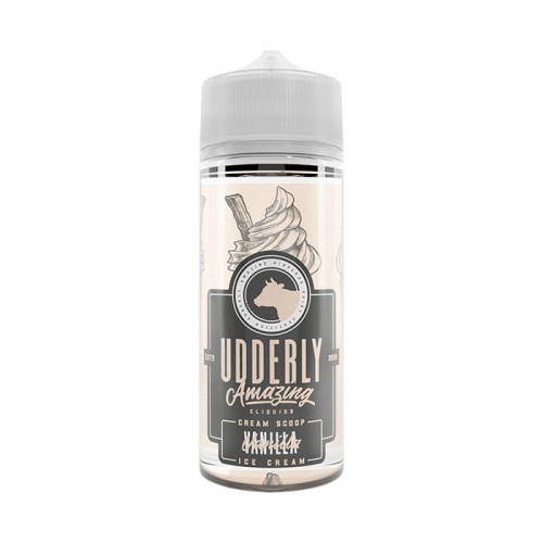 Udderly Amazing Range 100ml Vanilla Ice Cream