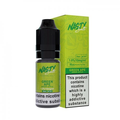 Nasty Salt - Green Ape Nicotine Salt 10ml E-L...