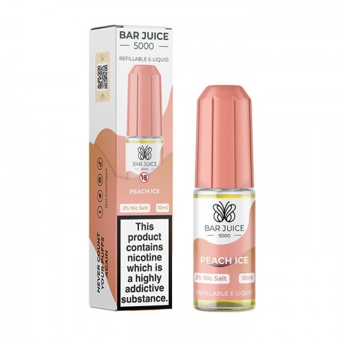 Bar Juice Peach Ice Nicotine Salt E-Liquid