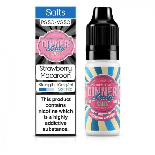 Dinner Lady - Strawberry Macaroon 10ml Salt N...