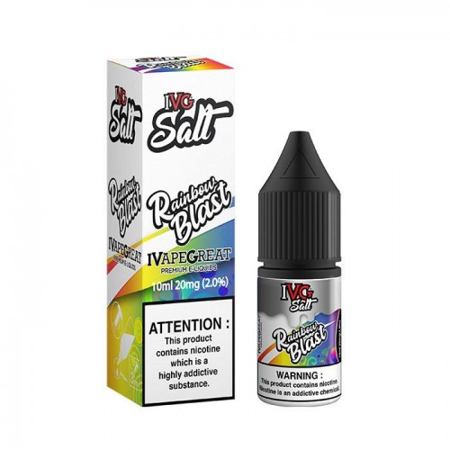 IVG Salt Rainbow Blast 10ml E-Liquid