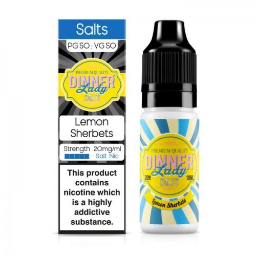 Dinner Lady - Lemon Sherbets 10ml Salt Nic E-...