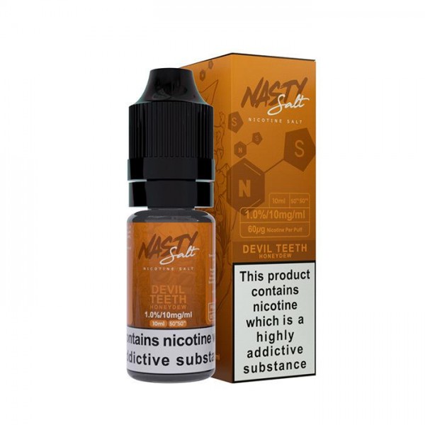 Nasty Salt - Devil Teeth Nicotine Salt 10ml E-Liquid