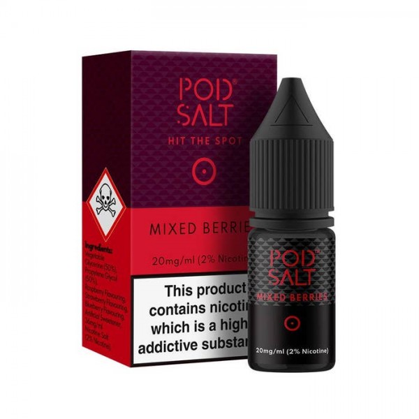 Pod Salts Mixed Berries Nic Salt E-Liquid