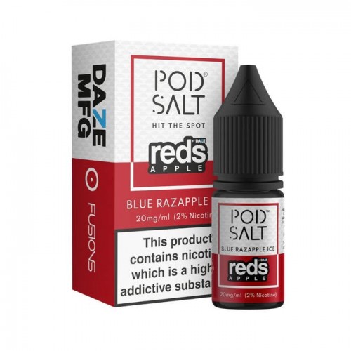 Pod Salts & Daze Blue Razapple Ice Nic Sa...